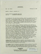 Information Memorandum from U. S. Department of State, Division of Near Eastern Affairs, re: Israeli Actions in Jerusalem Since the June War, February 23, 1968