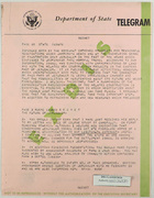 Telegram from Secretary of State Rusk to American Embassy, Tel Aviv, re: Israel's Policies Respecting Jerusalem, March 2, 1968