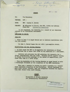 Information Memorandum from Lucius D. Battle to the Secretary re: U. S. Démarches to Israel, the U. A. R., Jordan and Lebanon since May; c. May 21, 1968