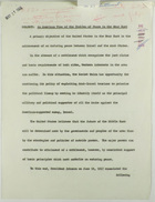Subject: An American View of the Problem of Peace in the Near East, [by R. P. D.], c. May 21, 1968