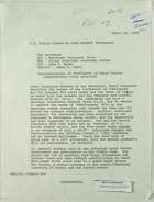 Memorandum of Conversation Between State Department Officials and Representatives of Presidents of Major Jewish Organizations re: U. S. Policy Toward an Arab-Israeli Settlement, April 15, 1969