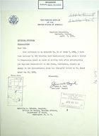 Letter from James W. Boyd to Mel Osborne re: Letter from Commissioner Swing to Congressman Saund, and Report from Regional Commissioner at San Pedro, April 7, 1961