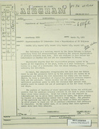 Airgram from Warren P. Blumberg to Department of State re: Representation US interests - Cuba - Repatriation of US Citizens, March 29, 1963