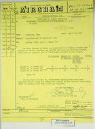Airgram from U.S. Embassy in Bern to Department of State re: Figures Concerning Red Cross Repatriation Flights, April 26, 1963