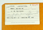 Address Slips to C. H. Mace, May 29, 1963