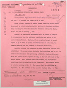 Telegram from Department of State to all American diplomatic and Consular posts, January 19, 1961
