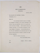 Copy of Letter from Fritz G. Lanham to Secretary of Labor re: Shortage of Unskilled Farm & Industrial Labor in Grain and Cotton Sections of TX, June 10, 1919