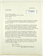 Letter from Charles O'Neill to Lee Hines re: Cabuya developoment program in El Oro, May 29, 1943