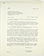 Letter from John T. Lassiter to John M. Clark, March 20, 1943