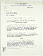 Letter from John M. Clark to John T. Lassiter re: Comments on General Report, March 18, 1943