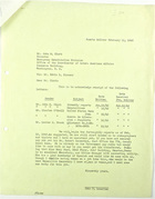 Letter from John T. Lassiter to John M. Clark, February 11, 1943
