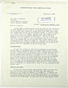 Letter from John M. Clark to John T. Lassiter re: Accounts for December, 1942, February 4, 1943