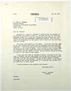 Letter from John T. Lassiter to Edwin R. Kinnear re: Reports of Peruvian Attack on Ecuador, May 28, 1943