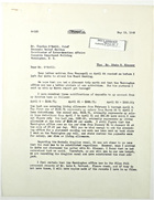 Letter from John T. Lassiter to Charles O'Neill, May 13, 1943