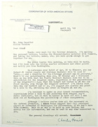 Letter from Charles O'Neill to John T. Lassiter, April 24, 1943