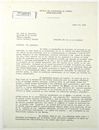 Letter from John M. Clark to A. G. Sandoval re: Livestock and Dairy Loans, January 16, 1943