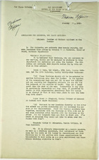 Memo from Brigadier General E. L. Munson to Director, War Plans Division, re: Problem of Mexican Soldiers at Border, January 16, 1919