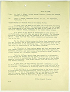Memo from Carl H. Milam to Major C. Towner re: Morale and Welfare Work at Mexican Border, March 27, 1919