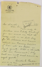 Letter from Cornelia E. Prentice to Secretary Daniels re: German POWs, October 1917