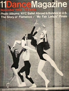 Dance Magazine, Vol. 36, no. 11, November, 1962