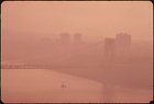 Smog in the U.S., circa 1972-1973