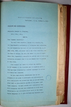 Copy of Letter from William R. Day to Stewart L. Woodford, October 1, 1897