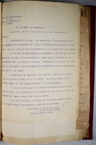 Typed Copy of Letter (English) from General Maximo Gomez to the Army of Liberation, November 8, 1897