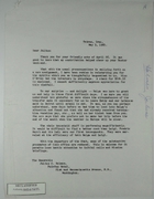 Letter from Armin H. Meyer to Julius C. Holmes re: Meyer's Transfer to US Embassy in Tehran, May 3, 1965