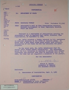 Airgram from Robert H. Harlan to Dept. of State plus Memo of Conversation re: Plan Organization, September 1965