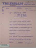 Telegram from Armin H. Meyer to Secretary of State re: Pakistan-India Hostilities, September 7, 1965