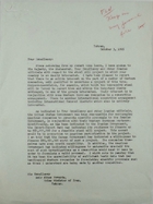 Letter from U.S. Ambassador Armin H. Meyer to His Excellency Amir Abbas Hoveyda, Prime Minister of Iran, re: Steel mill project, October 3, 1965