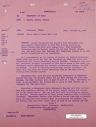 Memo from U.S. Ambassador Armin H. Meyer to U.S. Department of State, re: Soviet view of Iranian steel mill deal, October 21, 1965