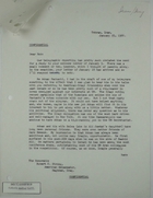Letter from Armin H. Meyer to Robert C. Strong, January 25, 1966