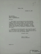 Letter from Armin H. Meyer to Emilio Q. Daddario re: Congratulations to Daddario, November 14, 1966