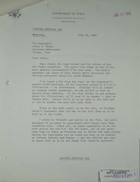 Letter from George V. Allen to Armin H. Meyer re: Arms Discussions with Shah, July 26, 1966