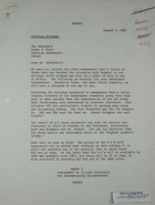 Draft letter from Theodore L. Eliot, Jr. (U.S. Department of State) to Armin H. Meyer, re: Military sales to Iran, August 4, 1966