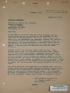Letter from Armin H. Meyer to Theodore L. Eliot (U.S. Department of State), re: Military sales to Iran, August 20, 1966