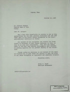 Letter from Armin H. Meyer to Alireza Hedayat, Central Bank of Iran, re: Private Showing of Collection, October 13, 1966