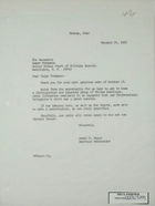 Letter from Armin H. Meyer to Homer Ferguson, October 24, 1966