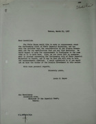 Letter from Armin H. Meyer to Amir Asadollah Alam re: Forthcoming Visit of Shah to DC, March 25, 1967
