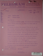 Telegram from Armin H. Meyer to Secretary of State Rusk re: Vietnam - American Embassy-Saigon, May 13, 1967