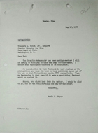 Letter from Armin H. Meyer to Theodore L. Eliot, Jr. re: Canadian Ambassador, May 17, 1967