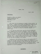 Confidential Letter from Armin H. Meyer to Theodore L. Eliot, Jr. re: Shah's Visit, May 22, 1967