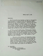 Letter from Armin H. Meyer to Javad Mansur re: Press Guidance with Forthcoming Visit of Shah to DC, May 24, 1967