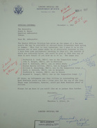 Letter from Theodore L. Eliot, Jr. to Armin H. Meyer, November 1, 1967
