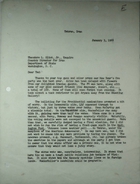 Letter from Armin H. Meyer to Theodore L. Eliot, Jr. re: New Year's Eve Party and Straw Poll on Presidential Nominations, January 3, 1968