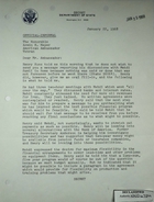 Secret Letter from Theodore L. Eliot, Jr. to Armin H. Meyer re: Discussions with Mehdi Samii, January 22, 1968