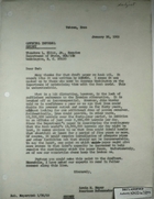 Secret Letter from Armin H. Meyer to Theodore L. Eliot, Jr. re: Arab Oil, January 26, 1968