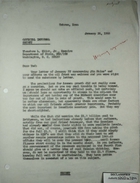 Secret Letter from Armin H. Meyer to Theodore L. Eliot, Jr. re: Petroleum, January 26, 1968