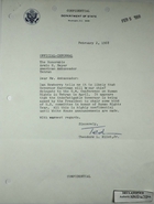 Letter from Theodore L. Eliot, Jr. to Armin H. Meyer re: Governor Harriman, February 2, 1968
